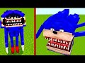 😰como Shin Sonic - The Sonic Tapes en Minecraft Pe mod #minecraft