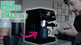 Best Espresso Coffee machine on Amazon? De'Longhi Stilosa Review and Features