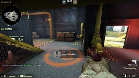 CS:GO Operation Hydra de_blackgold spawn bug