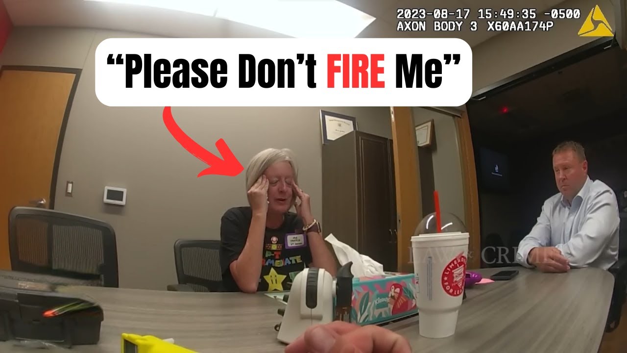 Bodycam: When Teacher Allegedly Shows Up DRUNK in School - YouTube