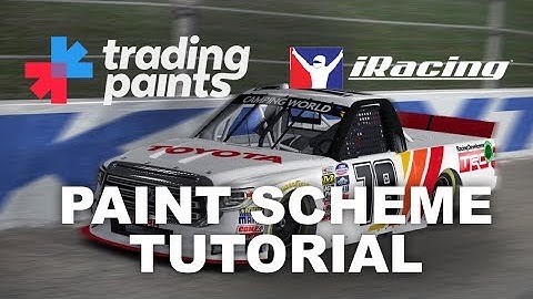 iRacing Paint Basics