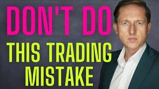 Do you do this intraday scalping mistake no one is talking about?