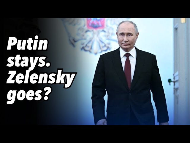 Putin stays. Zelensky goes? class=