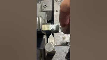 3/4 thread #machine #cncmachine #cncmachineservice #automobile #cnc #shorts #shortvideo