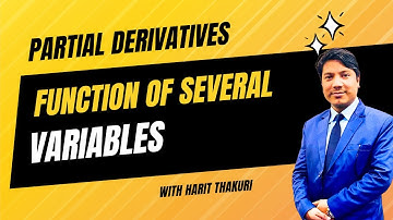 Function of several variables || Partial Derivatives || Full Concept & Examples in Nepali