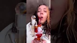 Massive Clouds 🔥 Calibear Oval Sphere Dab Rig w/ Opal Triseed Perc Function