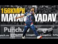 Mayank yadav bowling action slowmotion
