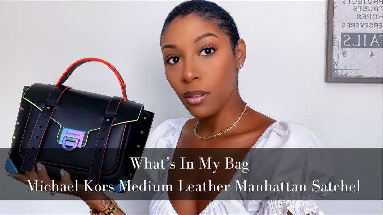 Michael Kors Handbag Review  MANHATTAN MED SATCHEL 