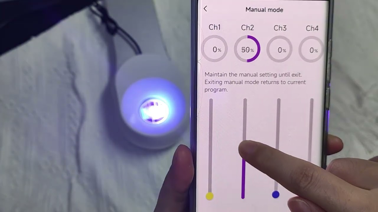 NEW Arrival--PopBloom RL60 WiFi Marine Aquarium Light - YouTube
