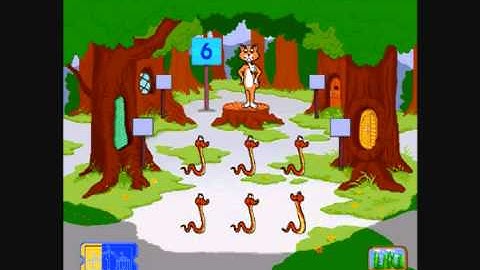 Reader Rabbit: Preschool Gameplay - Part Four - Counting Club (Ticket 1)