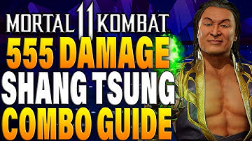 Mortal Kombat 11 Shang Tsung Combos - MK11 Shang Tsung Combo Tutorial