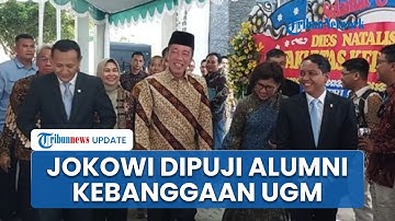 Bak Sindir Roy Suryo, Jokowi Hadiri HUT ke-62 Fakultas Kehutanan UGM dan Dipuji Alumni Kebanggaan