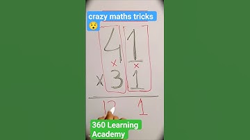 How to Make Multiplication Easy and fun 😉 #math #multiplication #mathstricks