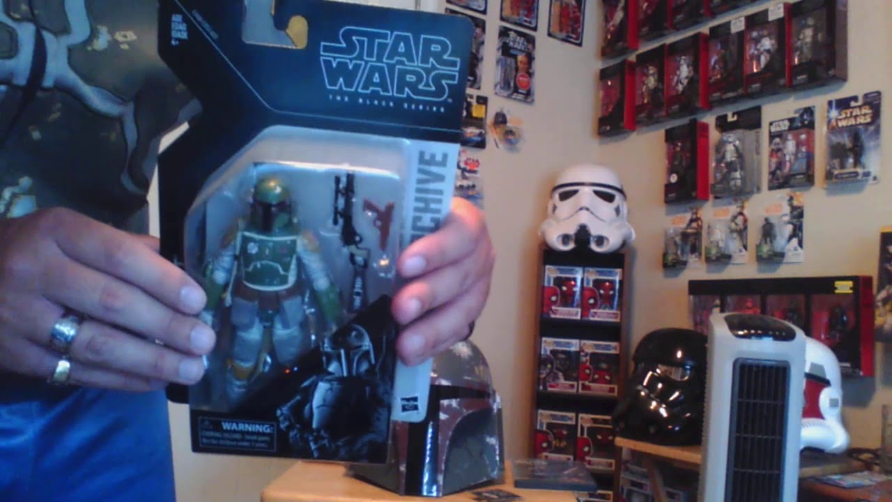 Star Wars black series Boba Fett helmet - YouTube