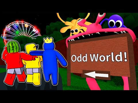 Getting OUT OF ODD WORLD in Rainbow Friends