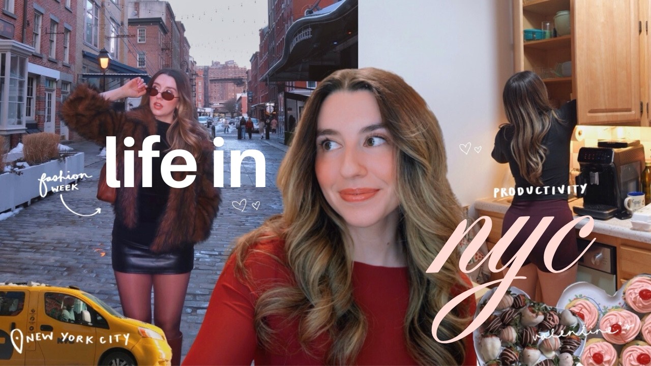 a single (but social) valentine’s weekend in nyc 💌 a LOT happened…