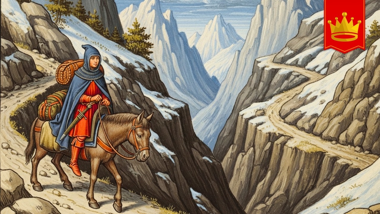 Rohkeat keskiaikaiset sanansaattajat, jotka kulkivat kuningaskuntien halki kirjeitä toimittaen