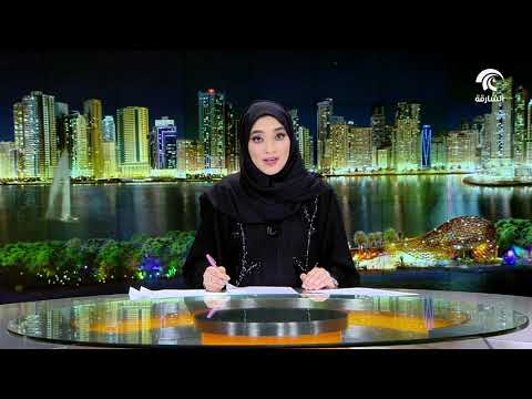 سلطان القاسمي يودع سلطان بن سلمان بن عبدالعزيز عقب افتتاح معرض صدى القوافل