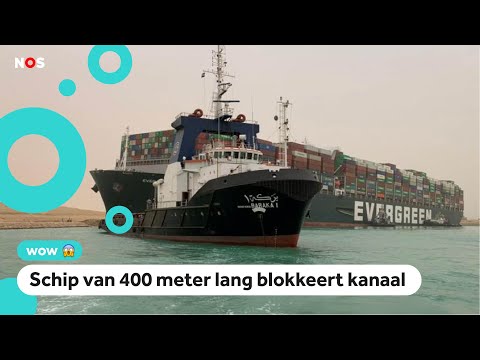 Video: Hoe Is Het Mogelijk Dat Twee Industriële Vrachtschepen Op Het Suezkanaal Botsten?