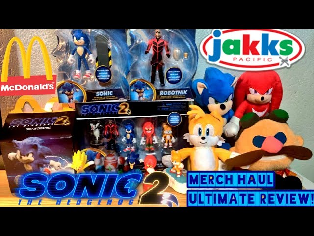 SONIC TAILS KNUCKLES Jakks - Action Figures Sonic 2 O Filme