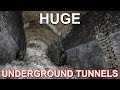 Huge Maze of Tunnels Deep Under the Cliff