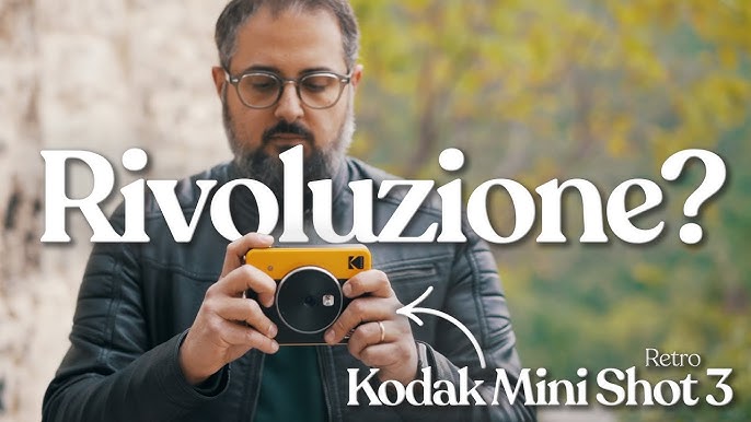 KODAK Mini Shot 3 Retro, Cool Features and Facts About KODAK Mini Shot 3  Retro