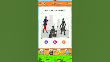 Braindom 2 Level 284 || who is the time traveler.