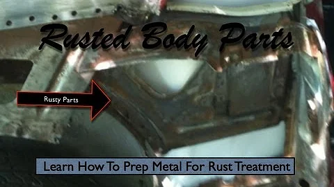 66 Mustang Restoration - Rust Treatment on Rusted Metal