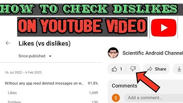 How to see dislikes on YouTube video| #shorts #ScientificAndroid