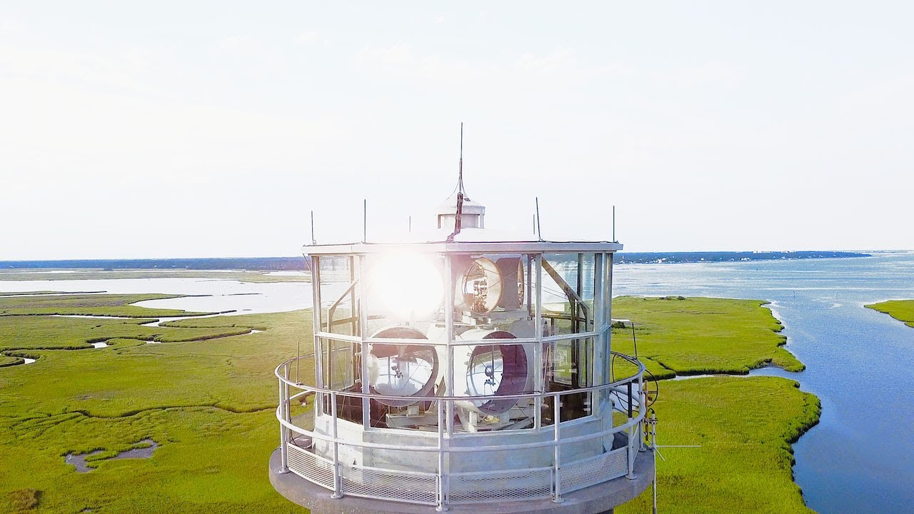 Oak Island, NC Beautiful 4K Aerial Footage YouTube