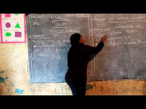 KISWAHILI DARASA LA NNE