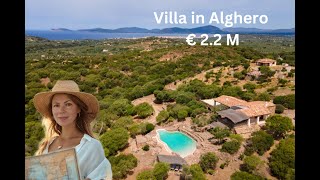 Villa in Sardinia: Discovering the Hidden Oasis of Alghero. Luxury Retreat in Italy for Sale.