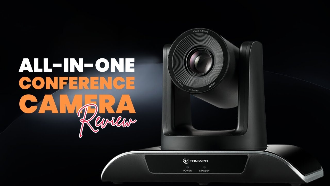 TONGVEO All-in-One 1080P Conference Camera with 3X Optical Zoom ...