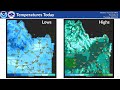 03/14/24 Hazard Briefing - Warmer & Dry End To The Week - High Pressure Moving In