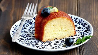 Perfect Lemon Ricotta Bundt Cake
