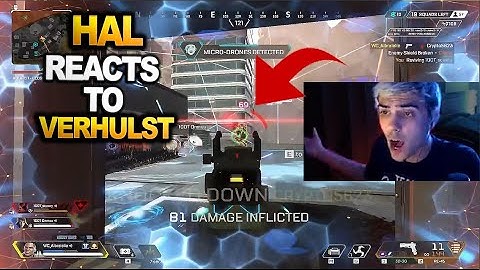 TSM Verhulst 1v1 with last team in ALGS SCRIMS.. HAL reacting!!