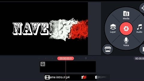 Stylish name editing video in Kinemaster//smoke effect editing video in Kinemaster##