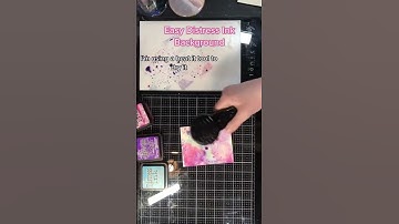 How to create an Easy Distress ink Background #shorts #distressink #distressinkbackground