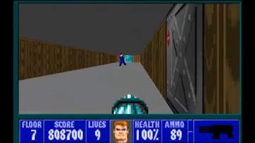 Wolfenstein 3D: Ultimate Challenge (Custom Level Mod) - Episode 1 Floor 7