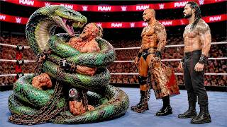 Anaconda vs Roman Reigns Brock Lesnar Randy Orton Match screenshot 1