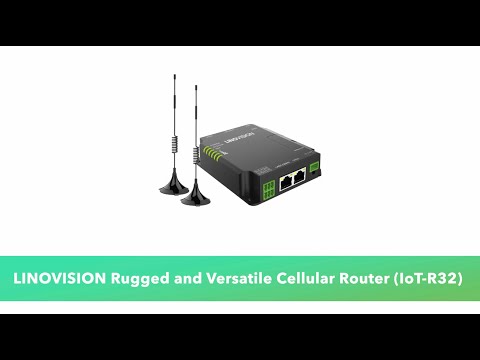 LINOVISION Rugged And Versatile Cellular Router u0026 4G DTU With RS232- Industrial 4G LTE WiFi Router-