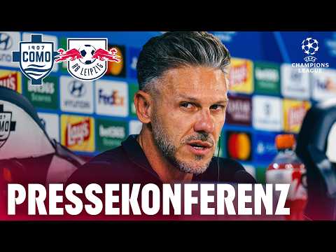 "Alles analysieren und am Sonntag gewinnen“ | PK nach Como 1907 - RB Leipzig | UEFA Champions League