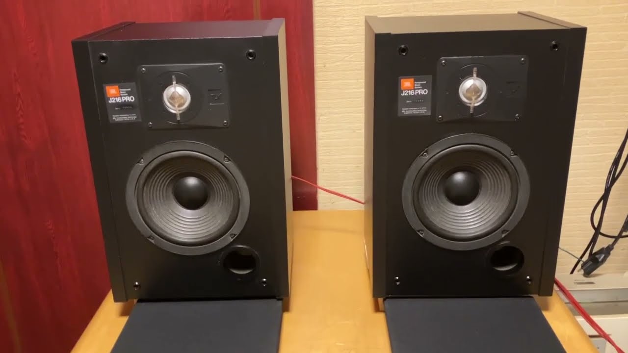 送料込 JBL J216PRO スピーカー pioneer Technics オーディオ試聴動画 JBL J216 pro(ジェー ビー エル)Pioneer SA