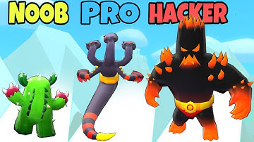 NOOB vs PRO vs HACKER in Monster Squad Rush