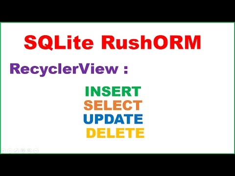 Android SQLite RushORM