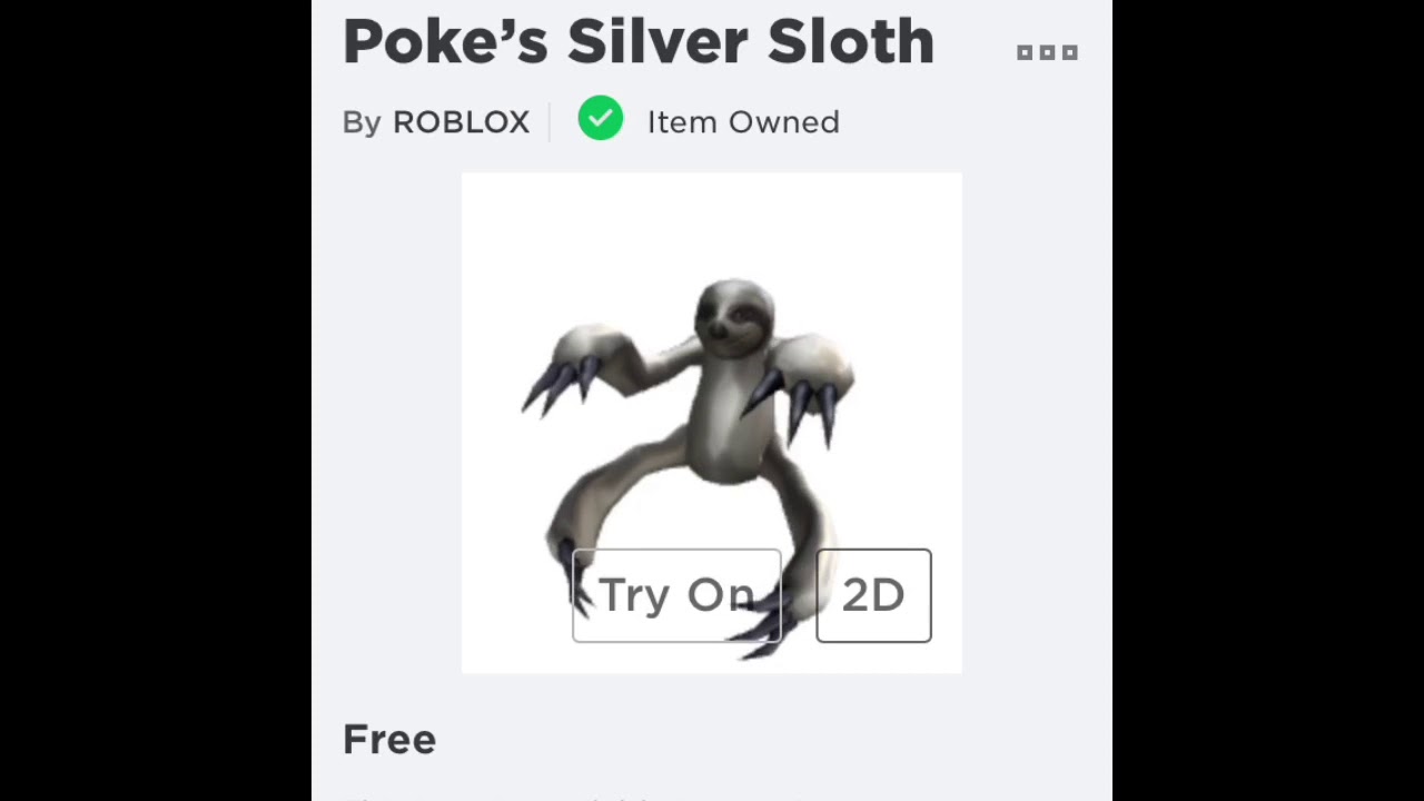 Sloth Roblox