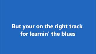 Learnin' the Blues : Frank Sinatra Lyrics HD chords