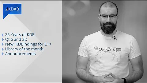KDAB News 10/2021 - Topics: Qt 6 and 3D - What's New?; KD Bindings for C++; KItemModels and more