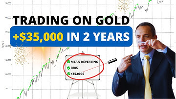 Trading on Gold: +$35,000 Profit in 2 Years with These Strategies! (Mean Reverting + Bias)