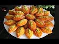 Turkish Moist Semolina Cookies - Şekerpare - کلچه ترکی آرد سوجی یا سمولینا شکر پاره